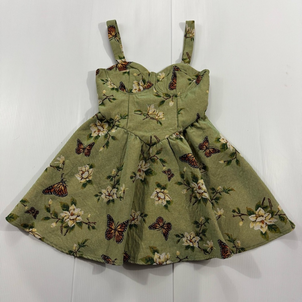 581. Women’s SHEIN Monarch Butterfly Dress (S)
